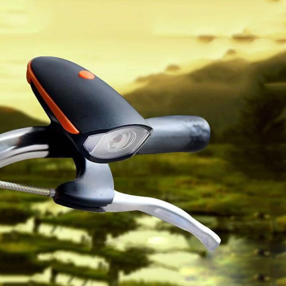 1200mAh Rechargeable Bike Headlight with Horn