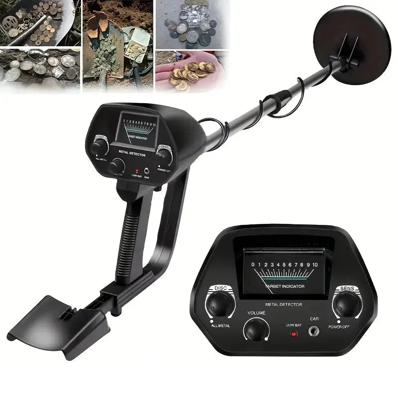 Handheld Metal Detector – High-Sensitivity Treasure Finder for Beach & Outdoors
