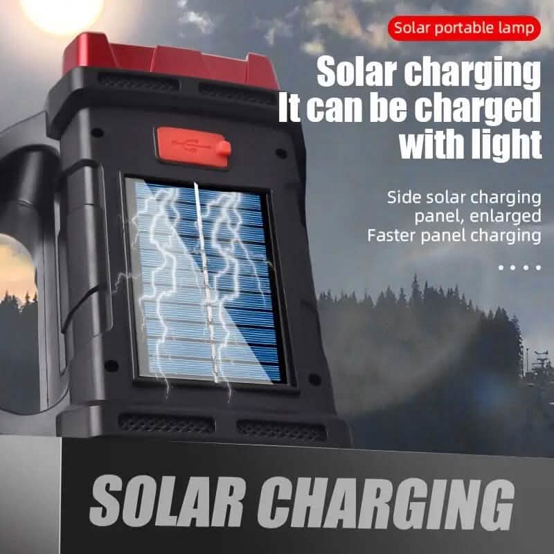 Multifunctional LED Solar Camping Light