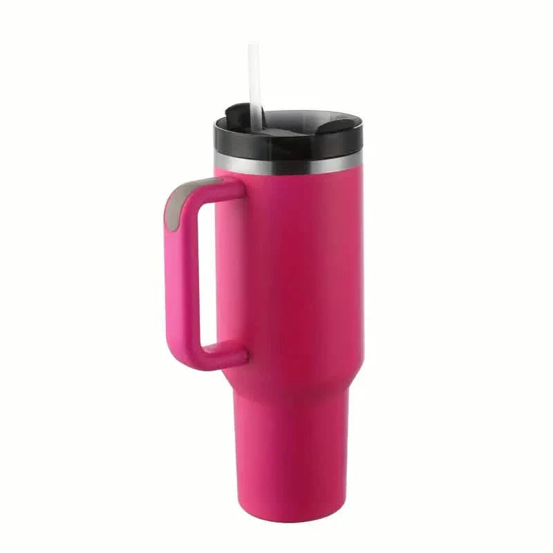 Tumbler with Handle And Straw Lid, Leak-proof Travel 40oz Coffee Mug