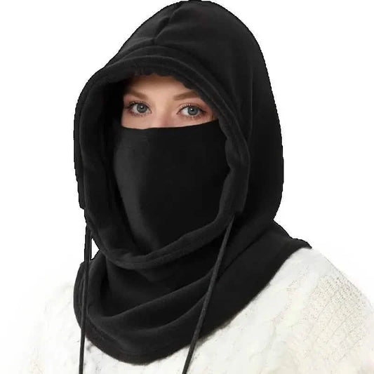 Winter Balaclava Hooded Scarf - Warm Neck Gaiter with Hood